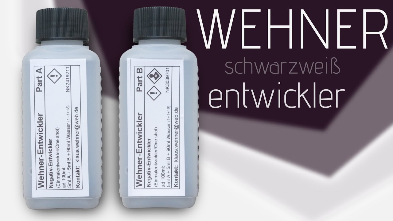 Wehner Entwickler - ein schwarzweiß Negativ-Entwickler der Extraklasse