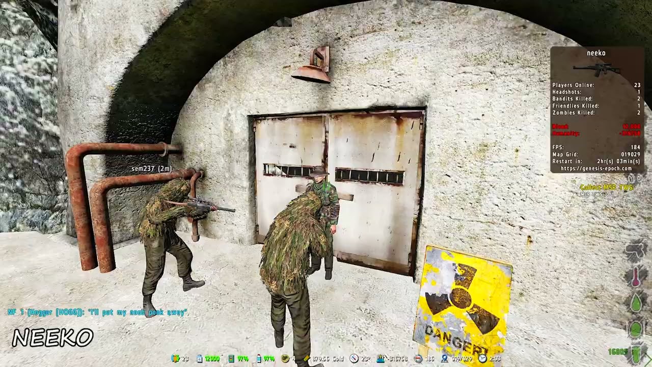 МУЗЫКАЛЬНАЯ sem & neeko DayZ Epoch Arma 2 Genesis server 07.05.2025
