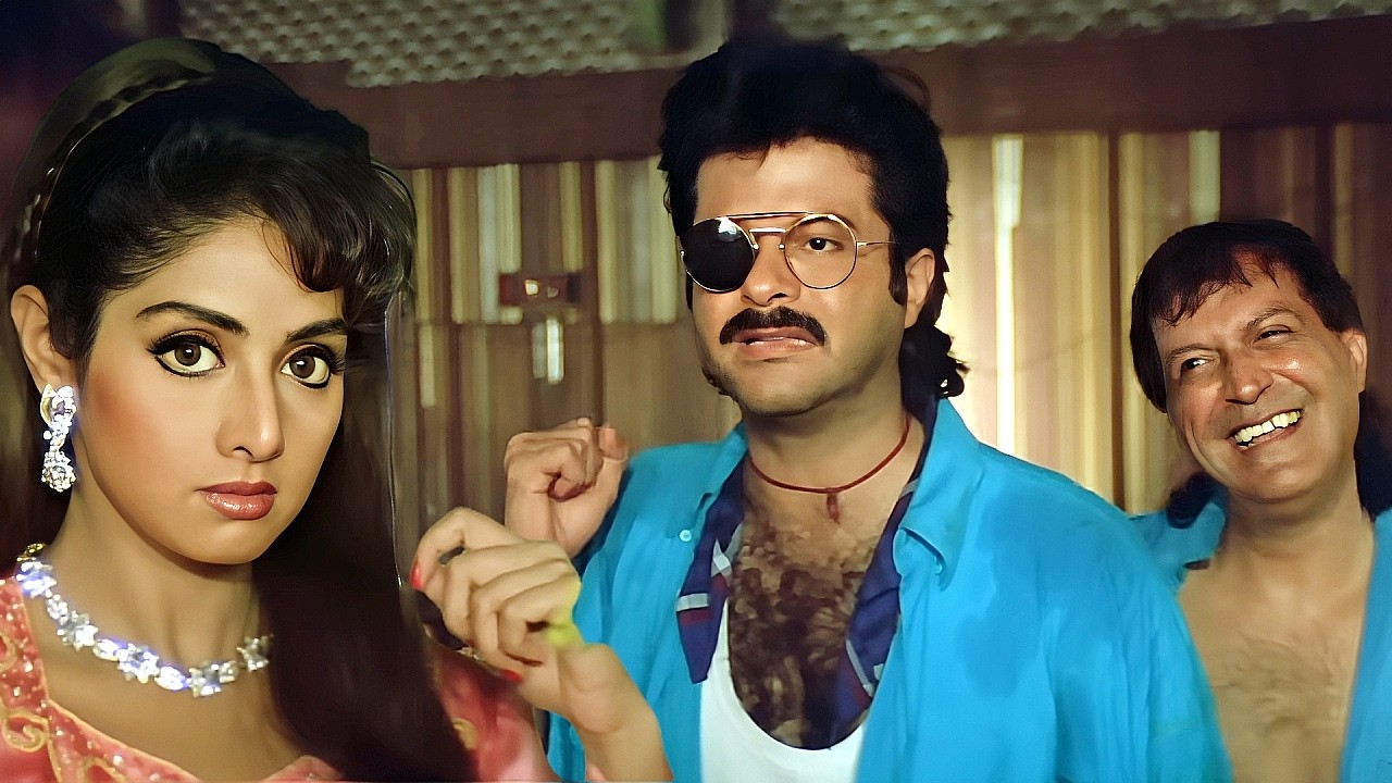 झूठ बोलकर मारी छुट्टी, मालकिन ने पकड़ ली चोरी! 😂 श्रीदेवी vs अनिल कपूर - धमाकेदार कॉमेडी सीन | Laadla
