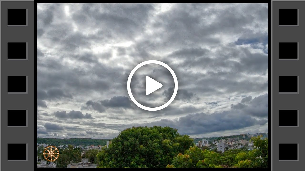 Morning of cumulus, stratocumulus and altostratus clouds &bull; HDR &bull; Timelapse &bull; Full HD &bull; Video # 00084