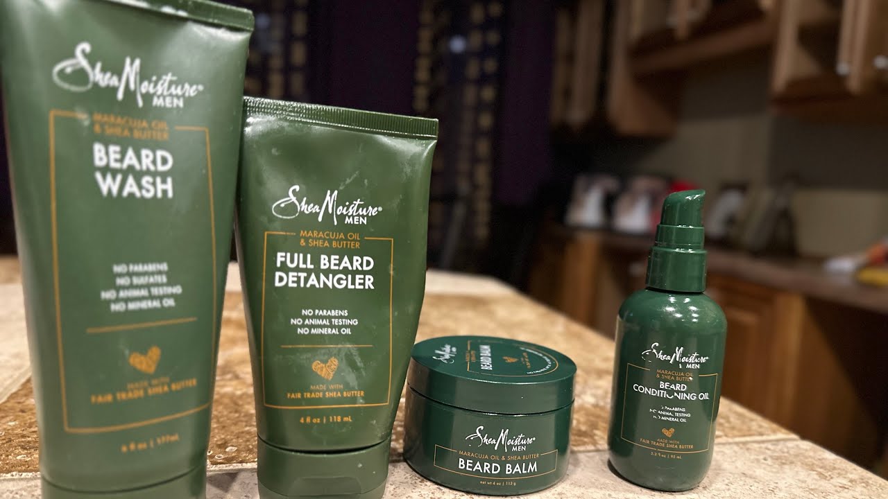 Набор для ухода за бородой Shea Moisture: мои мысли