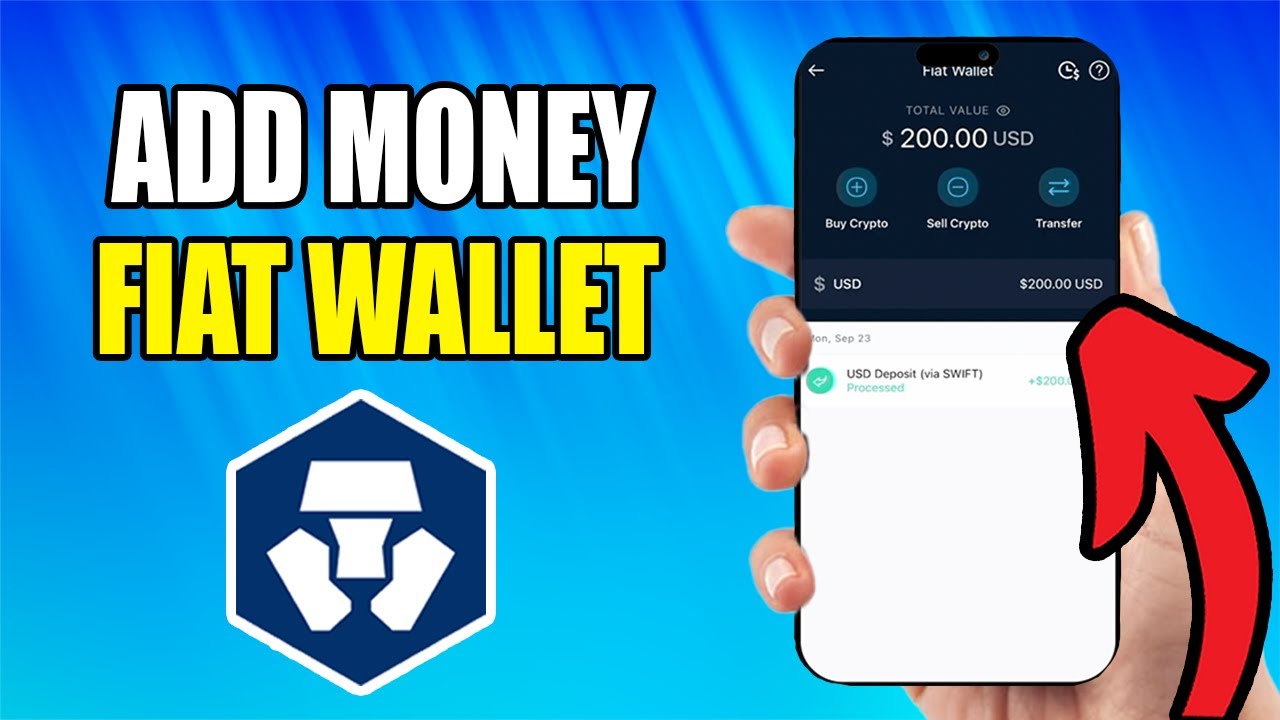 How To Add Money To Fiat Wallet On Crypto.com - New Method
