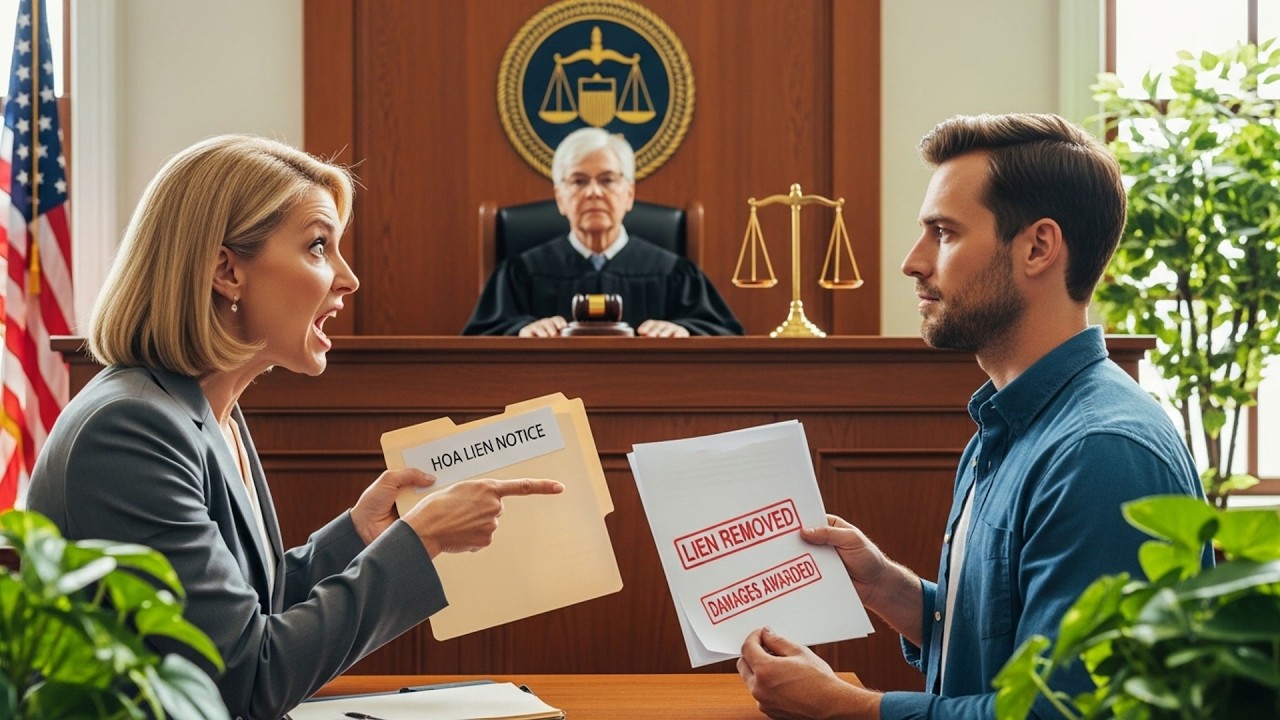 HOA Filed A Lien Against Me, Judge Removed It And Awarded Me Damages For Their Harassment