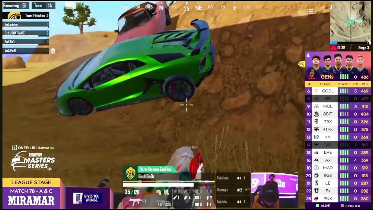 OMG GODLIKE #4 PAR GODMINO 10 FINISH 😱 JONATHAN 8 FINISH🤯 HACKER OR WHAT GODLPUNK 1V3 CLUTCH 🥶 #BGMS