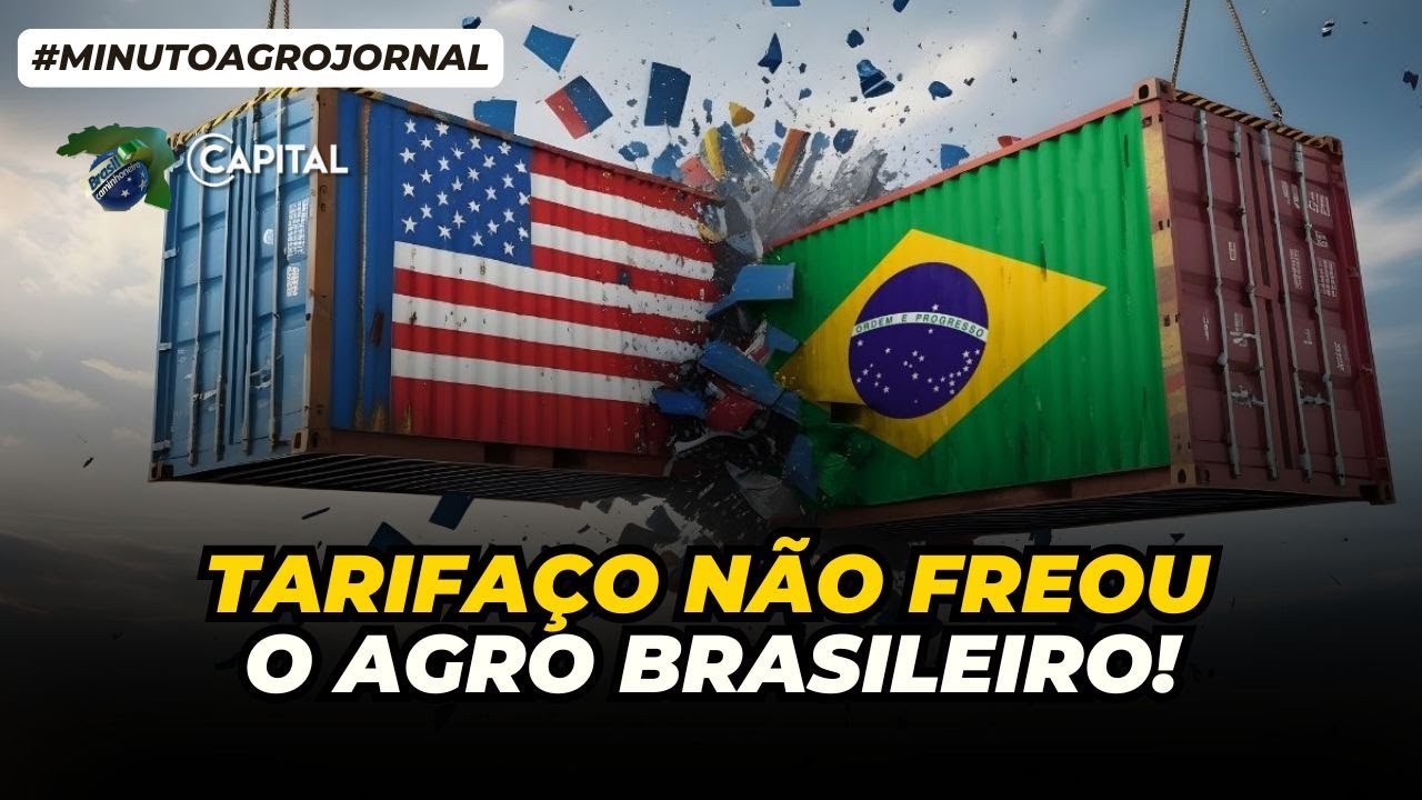 EXPORTA&Ccedil;&Otilde;ES DO AGRO EM RISCO? EUA COLOCAM TARIFA&Ccedil;O, MAS BRASIL SURPREENDE!