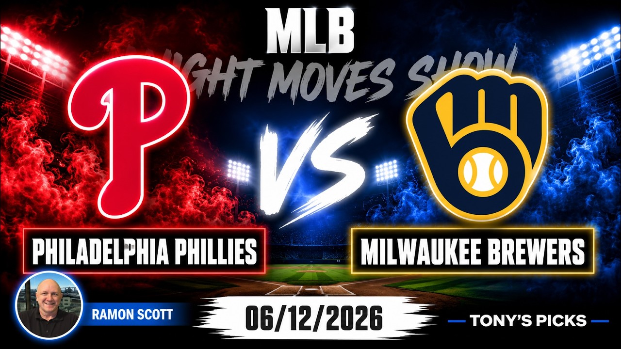 Phillies против Brewers: ставки и прогнозы на MLB, 12.06.26 | Шоу Night Moves
