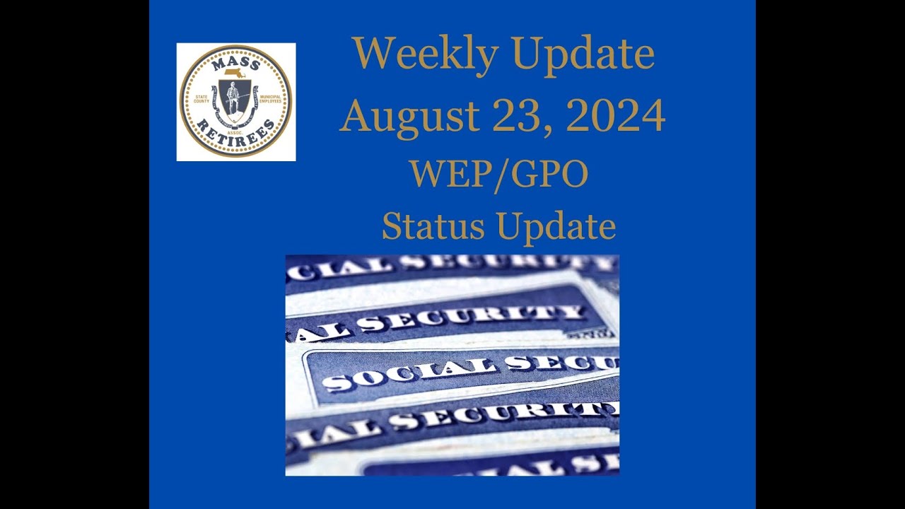 WEP/GPO Status Update