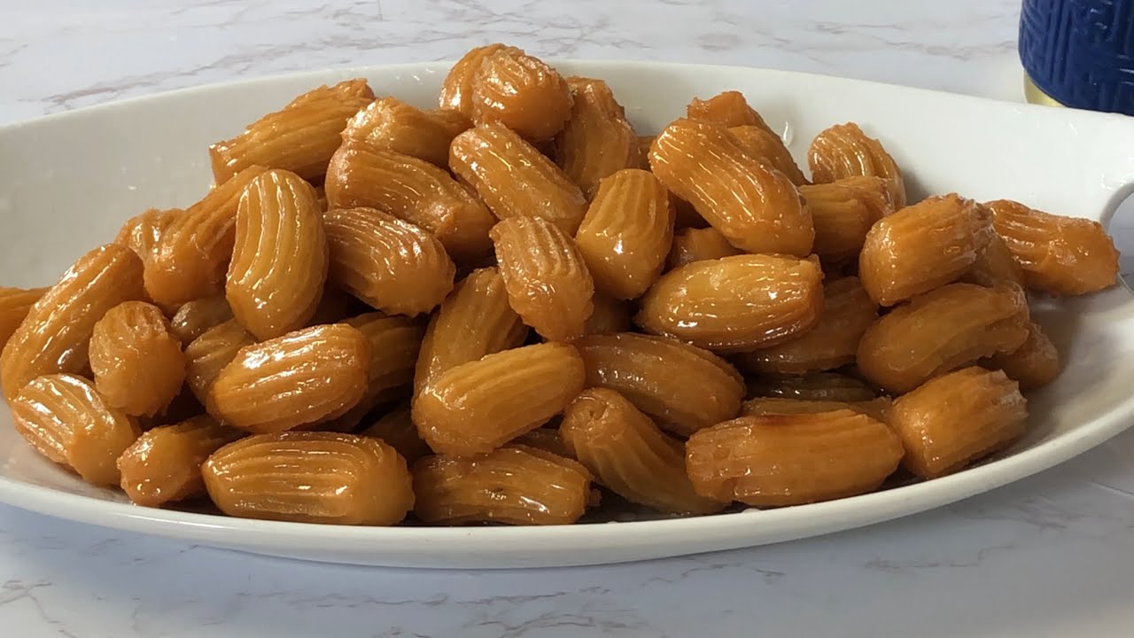 بلح الشام أو الداطلي لذيذ ومقرمش لأخر حبه 👌🏻روعه جربوه @libyankitchen