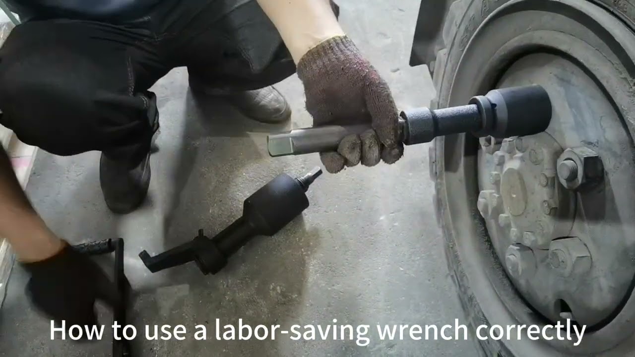 How to use a labor saving wrench