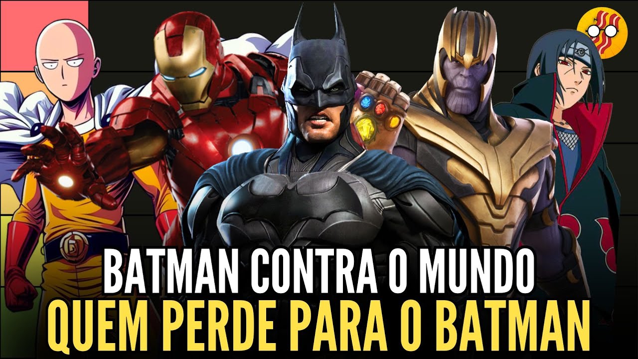 BATMAN CONTRA O MUNDO (QUEM PERDE PRO BATMAN?) - BACON LIVE #85