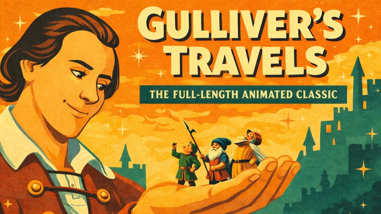 Gulliver’s Travels (1939) – Full Animated Film | Fleischer Studios