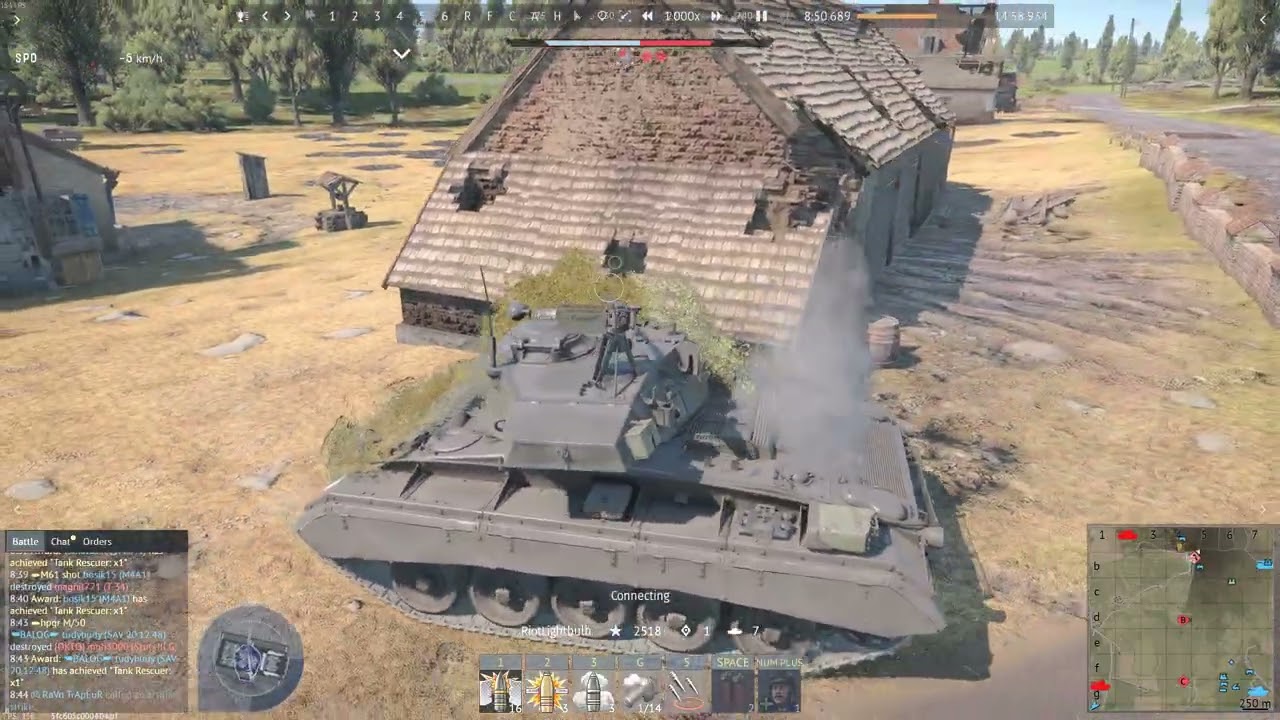 War Thunder Replay | Italian M24 | 12 Kills 0 Deaths