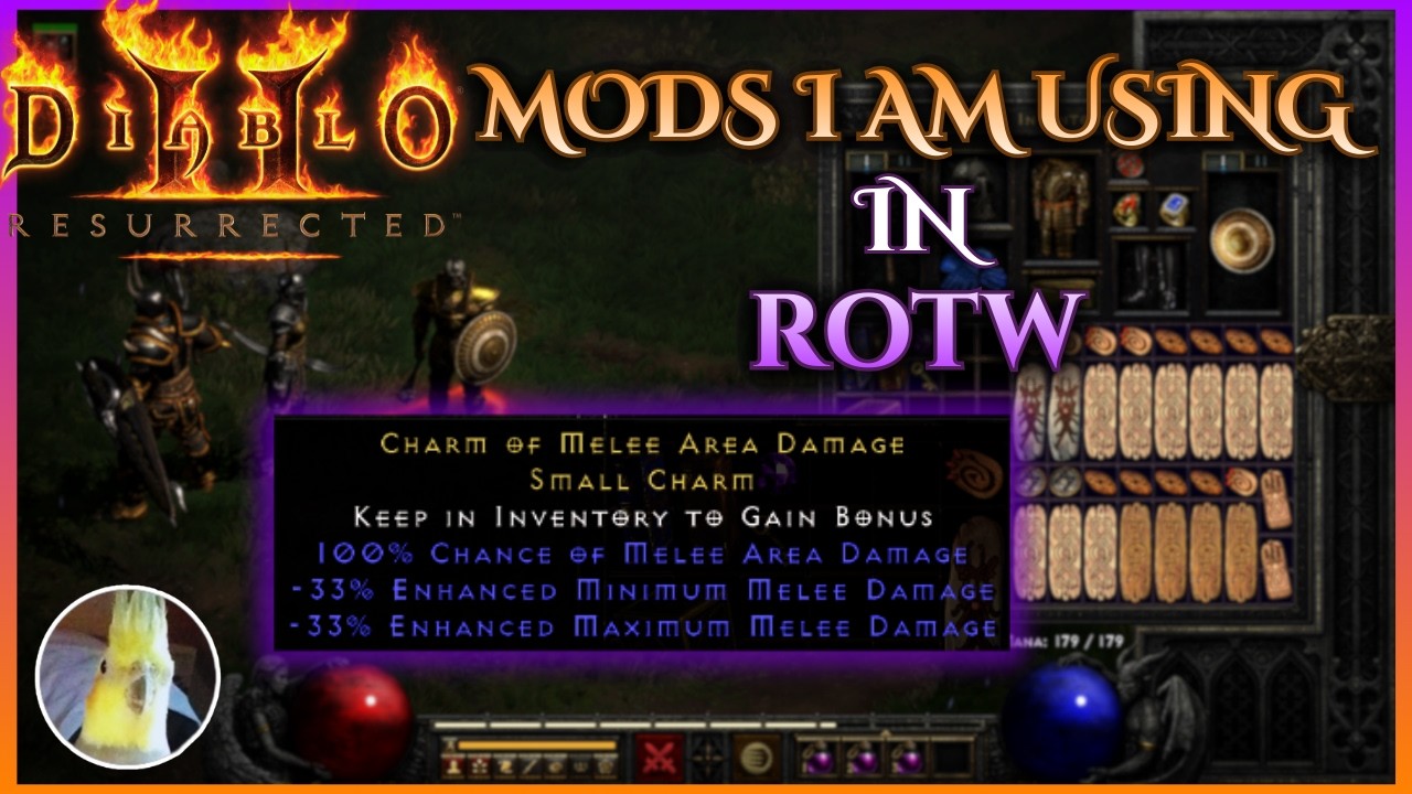 These Are The 7 Diablo 2 Resurrected [Mods] That I am Using in [ROTW] Single Player