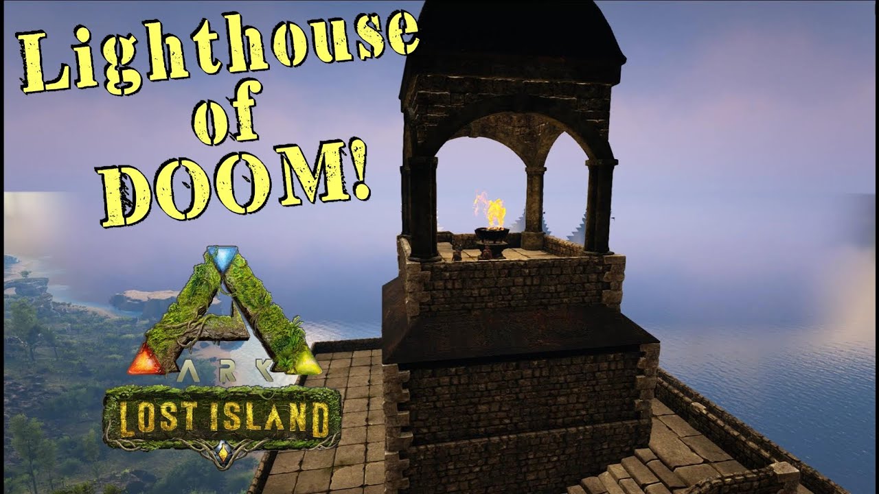 Lost Island - We Found a Lighthouse - Ark Survival Evolved