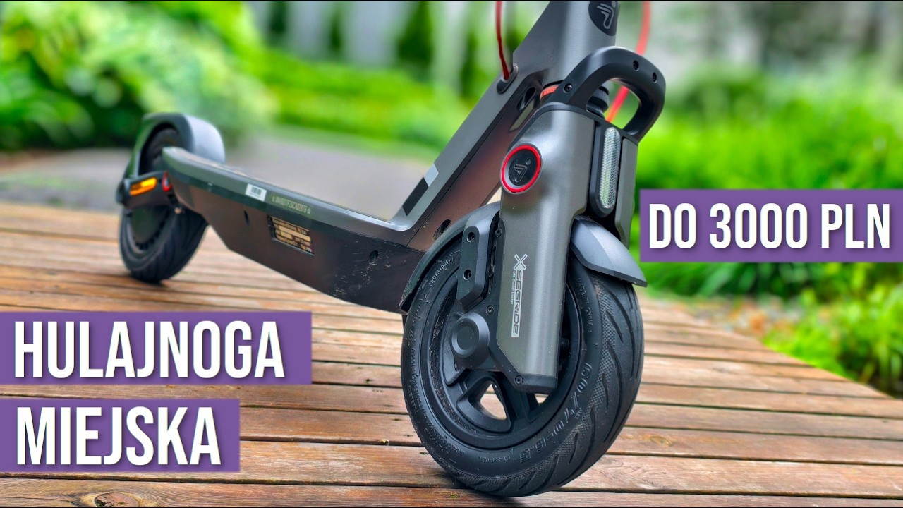 Segway Ninebot F3 Pro - Ma nawet NAWIGACJĘ 😯 - RECENZJA - TEST Opinie - Mobileo [PL]