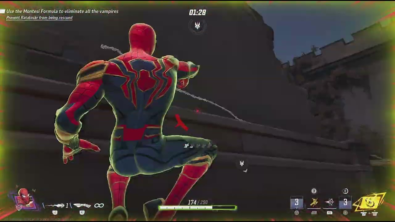 Web-slingin ahh kickin