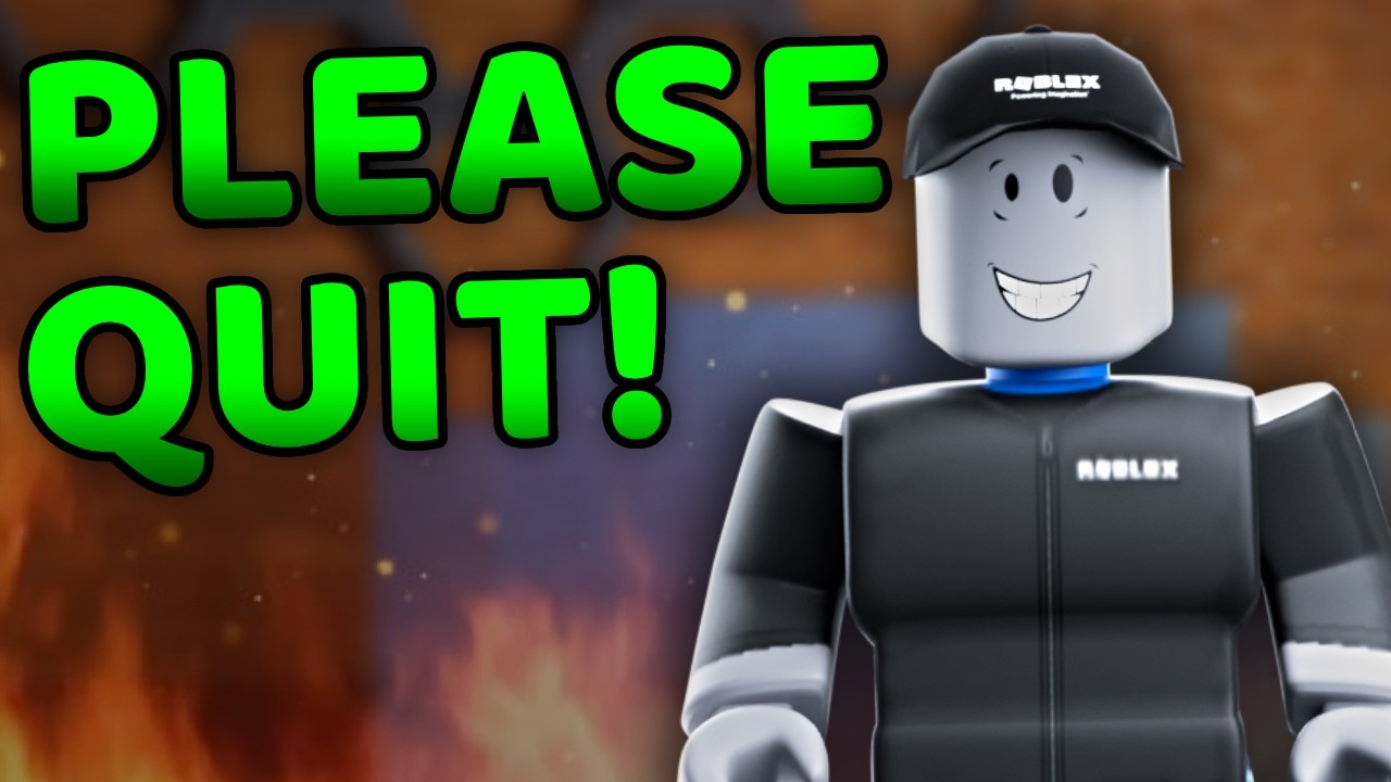 Roblox хочет, чтобы ВЫ УШЛИ!