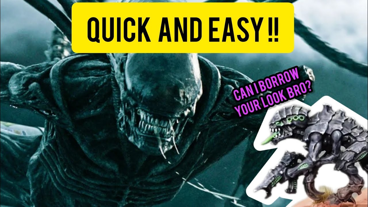 How To Paint: Xenomorph Tyranids!