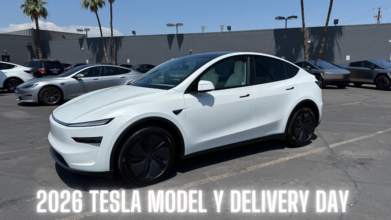 2026 Tesla Model Y Delivery Day