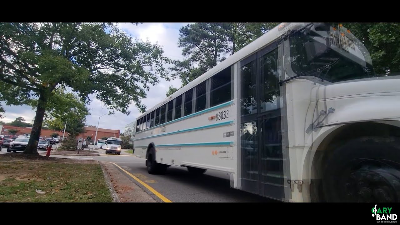 Cary Marching Band - Loading & On The Road to PC Competition, 9/30/2023