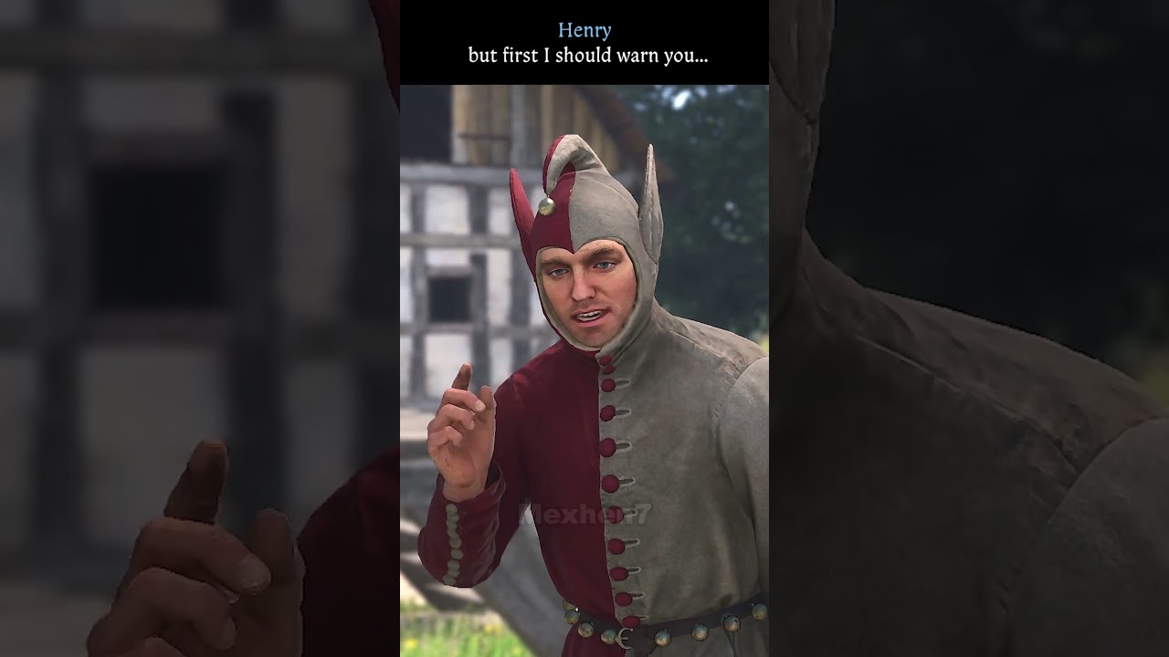 Yes.. This dialogue is actually in the game #kingdomcomedeliverance2 #kcd2