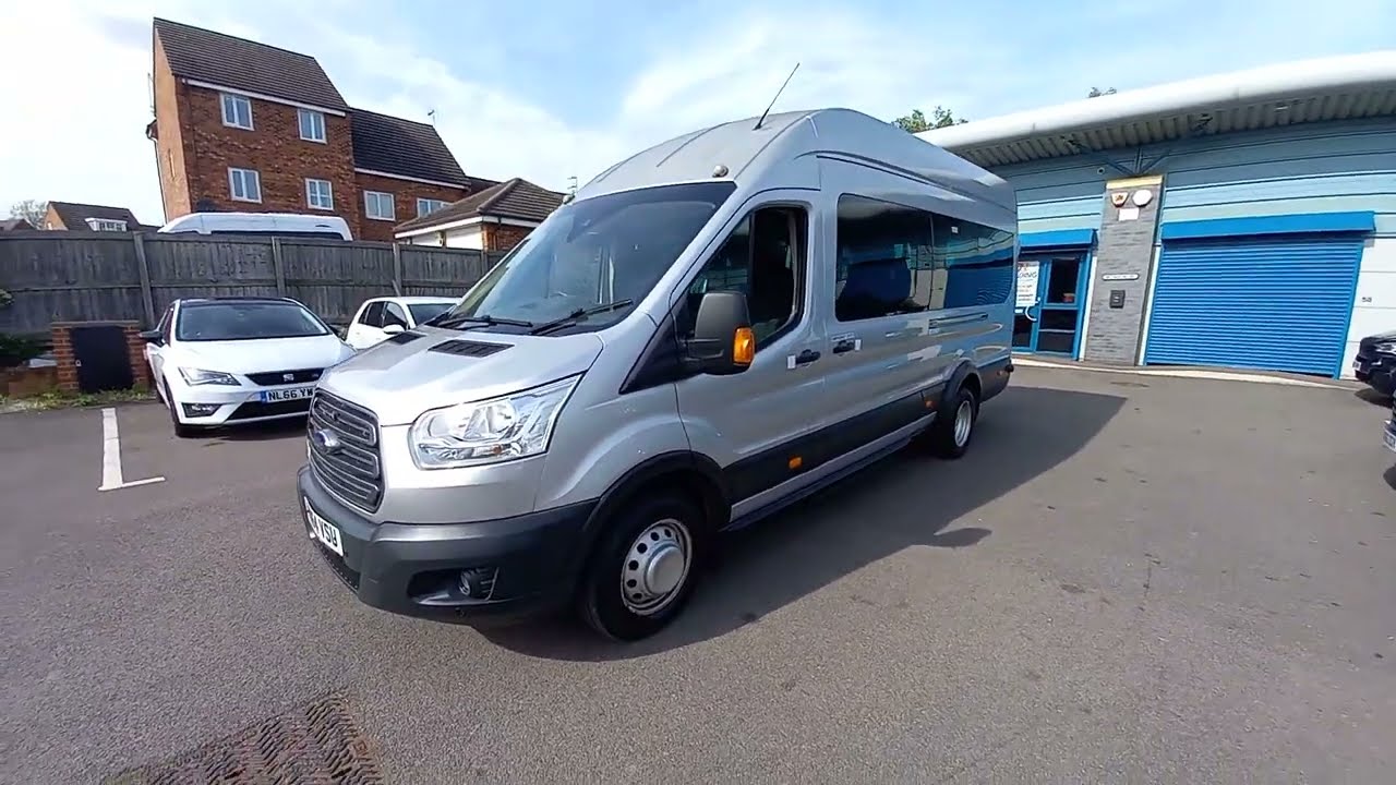 Ford Transit 2.2 TDCi 460 HDT Trend Bus L4 H3 4dr 17 Seats Jan 2015 Reg. 63k miles Euro 5 Minibus