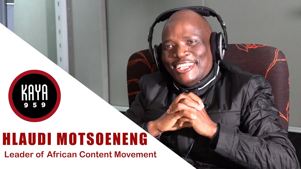 African Content Movement leader, Hlaudi Motsoeneng on creating an educated & skilled generation