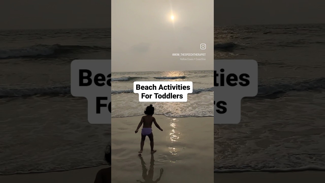 Beach Activities for toddlers #shorts #kids