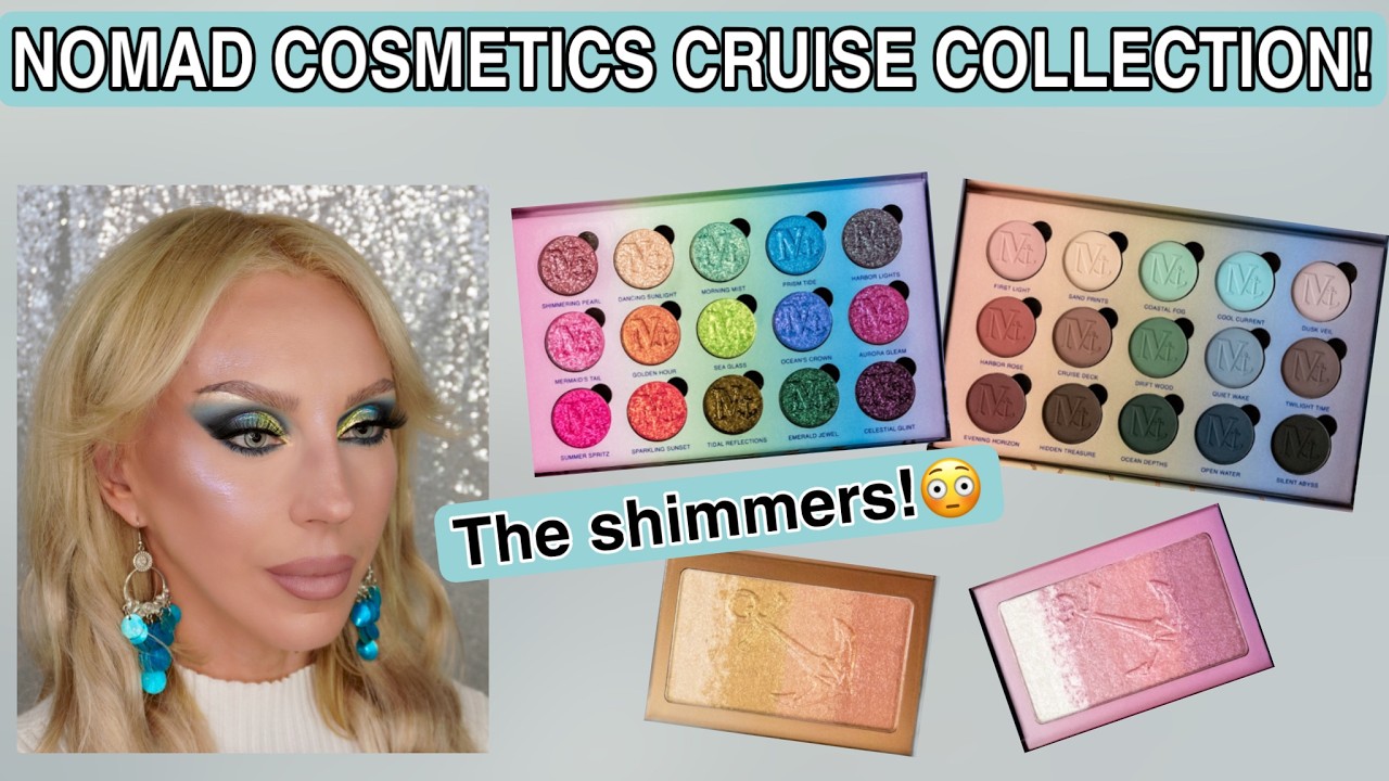 NOMAD COSMETICS NEW CRUISE COLLECTION FIRST IMPRESSIONS