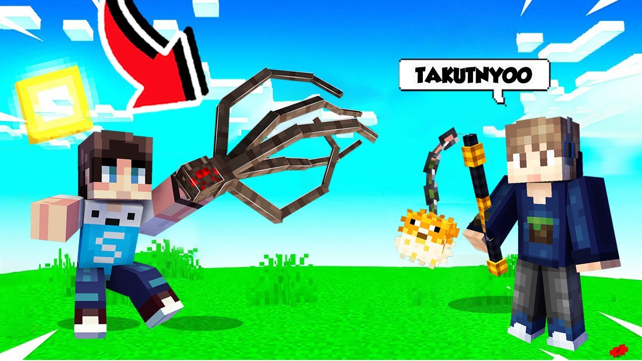 MINECRAFT TAPI KITA BISA MENGUBAH MOB MENJADI SENJATA OP!!!