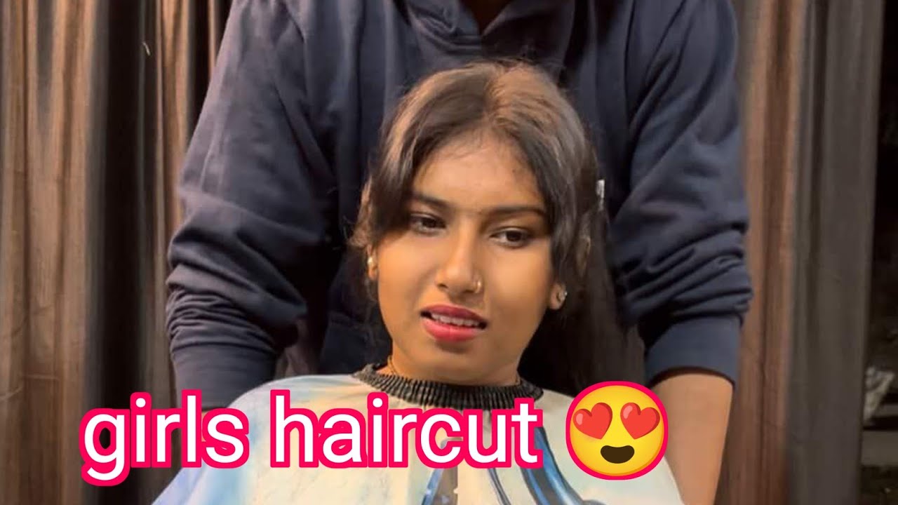 Simple Haircut for long hair | girls long hair cut 