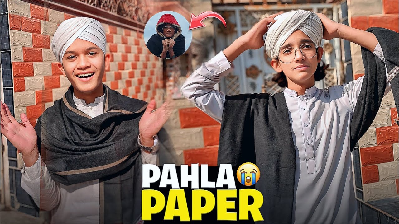 MARA PAHLA PAPER 🙏😭 | IT'S MUDSAIR 