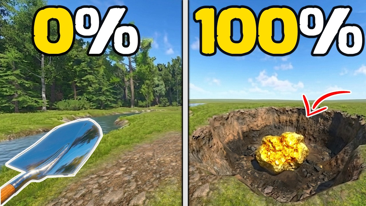 Я прохожу Gold Mining Simulator на 100%