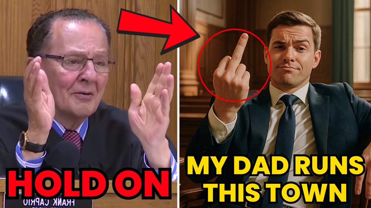 Arrogant Cop's Son Assaults War Hero — Judge Caprio's Decision SHOCKS His Own Father