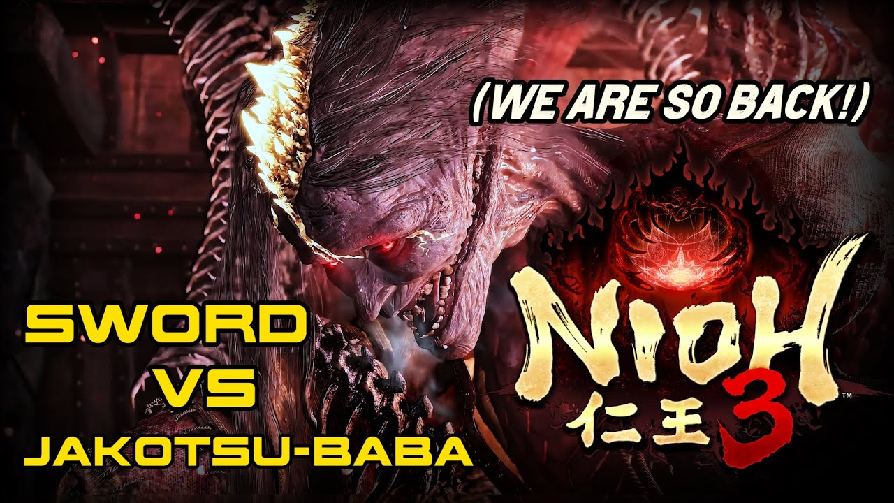 Nioh 3 Demo: Jakotsu-Baba Boss Fight | Samurai (Sword)