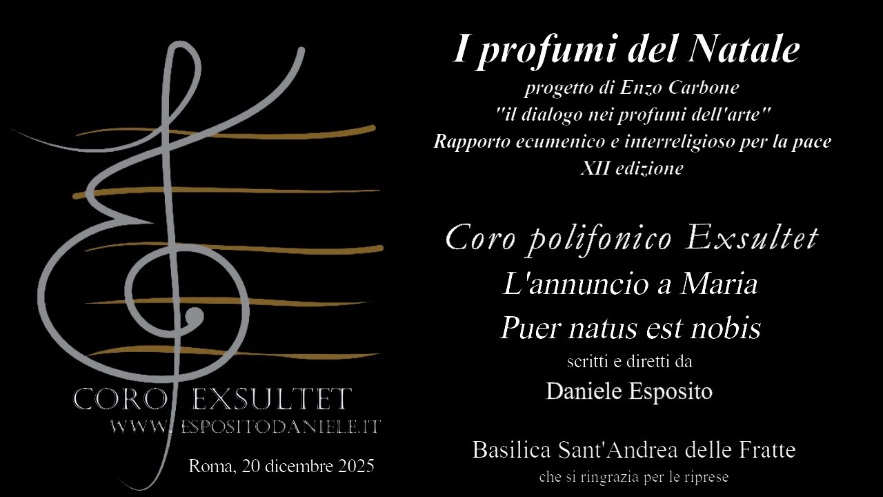 Coro Exsultet - I profumi del Natale 2025