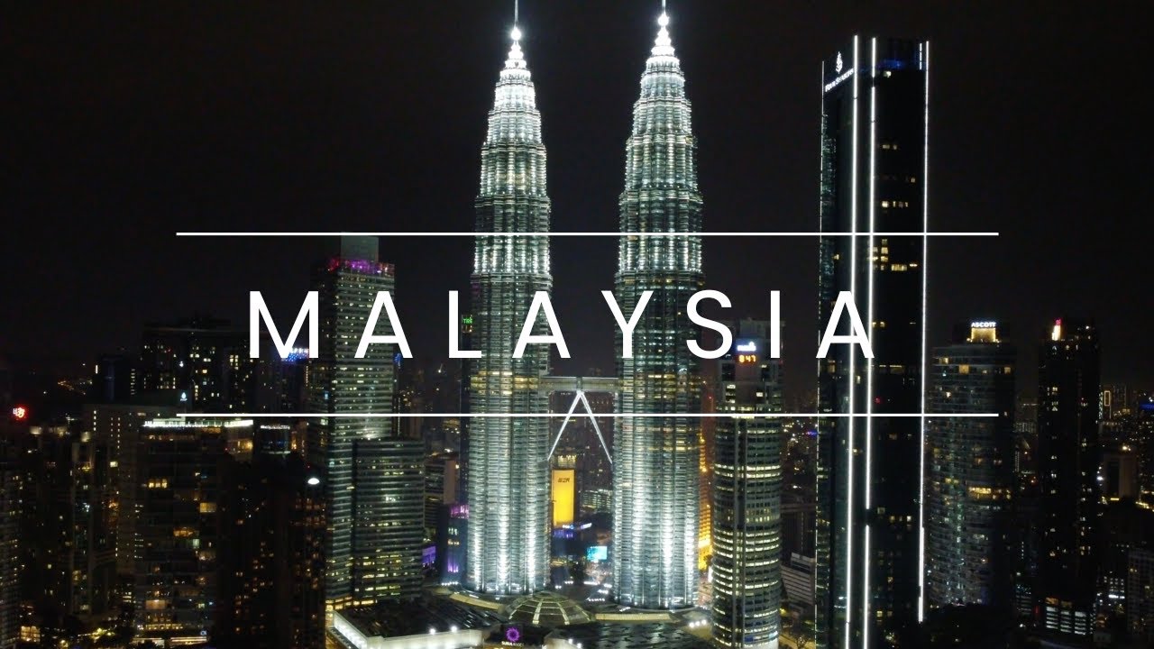 Malaysia Skyline | 4k Drone Footage