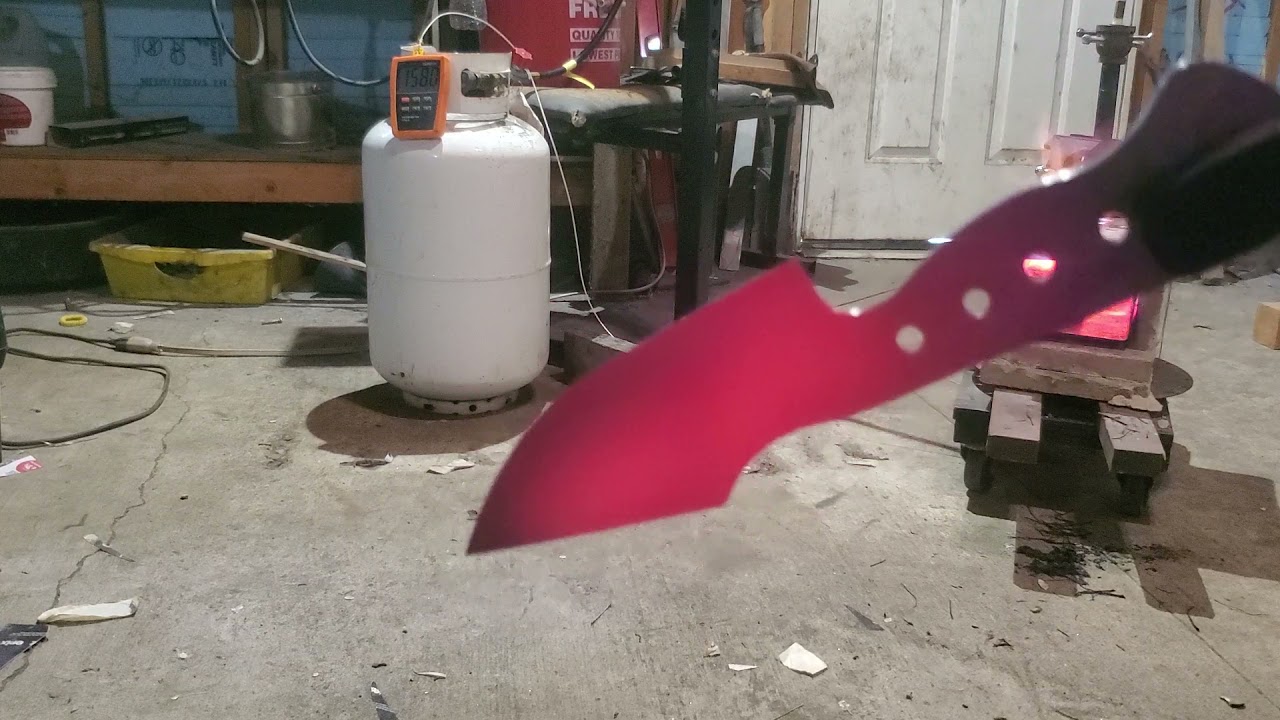 hardening 80crv2 with my hotbox