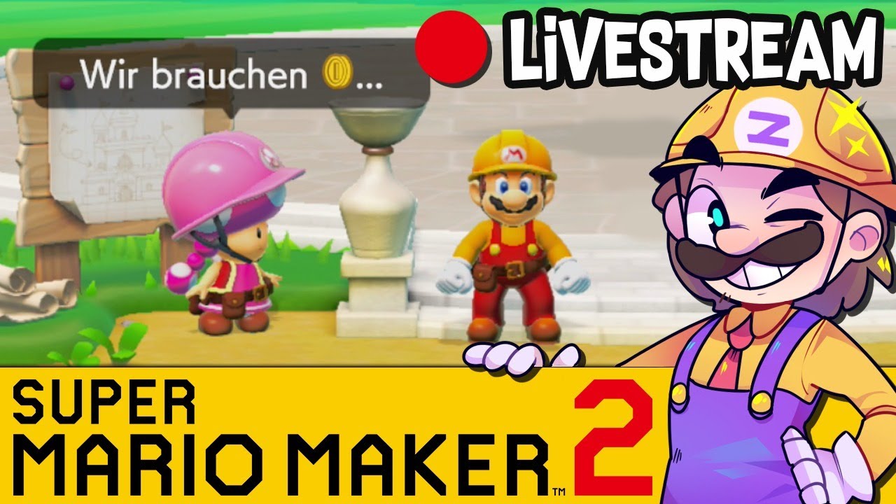 Super Mario Maker 2 - Storymodus Stream!