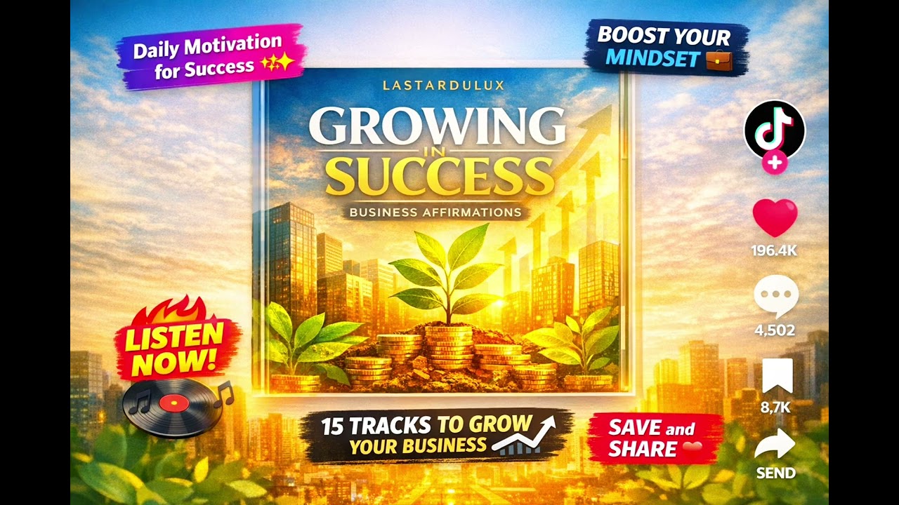 Growing in Success | Business Affirmations songs for Offices, Shops & Entrepreneurs