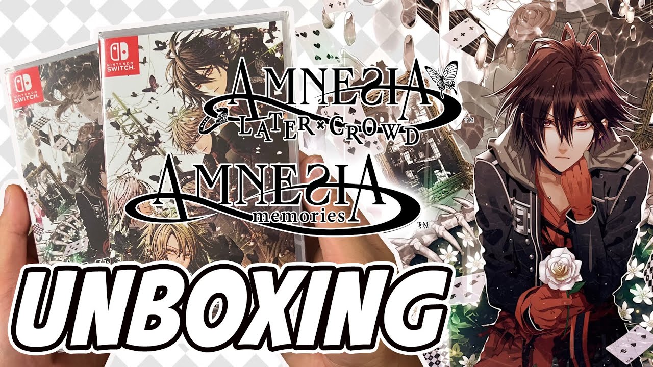 Amnesia: Memories / Amnesia: Later X Crowd (Nintendo Switch) Unboxing