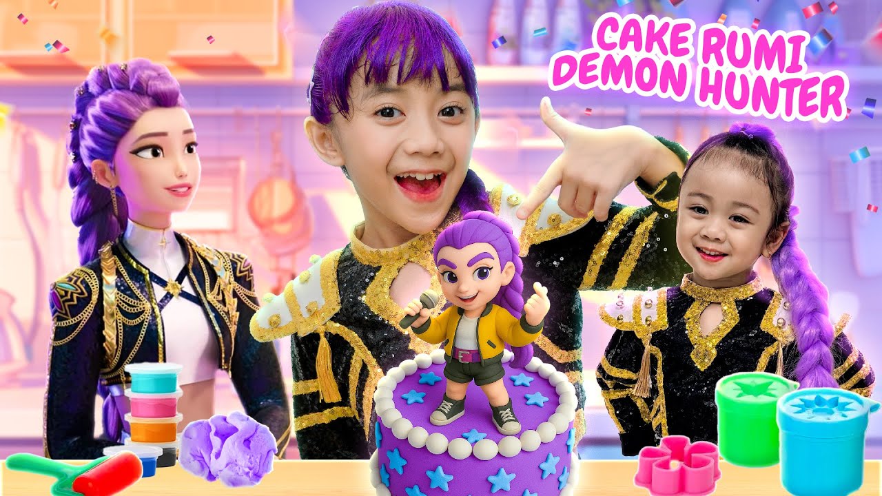 SAMANTHA AUDREY BUAT KUE ULANG TAHUN KPOP DEMON HUNTER 😍 KALIAN SUKA KUE YANG MANA ?
