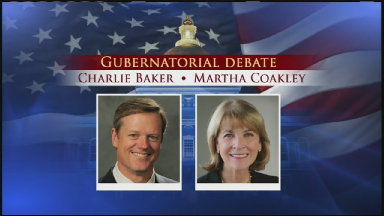 Baker and Coakley debate on 22News