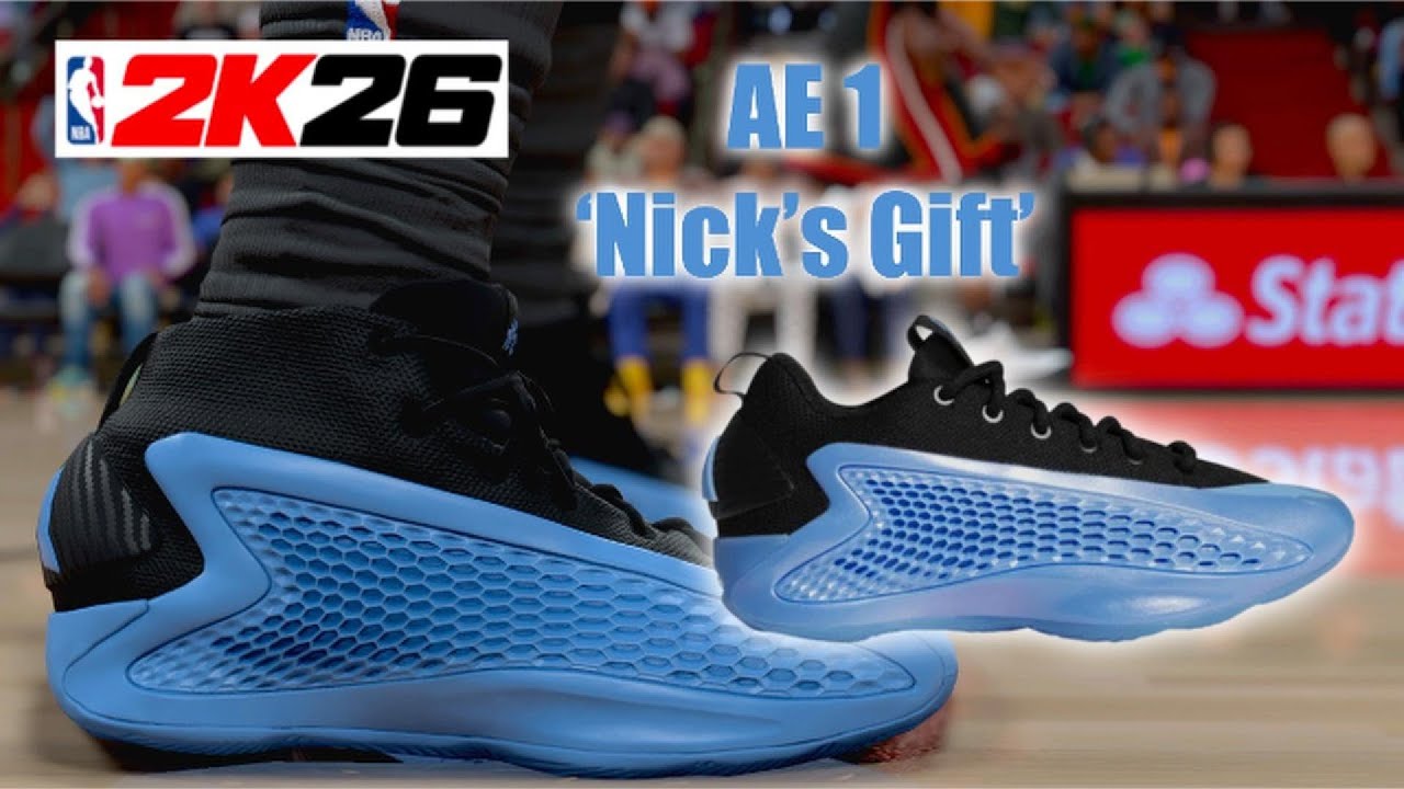 NBA 2K26 Shoe Creator - Adidas AE 1 Nick's Gift