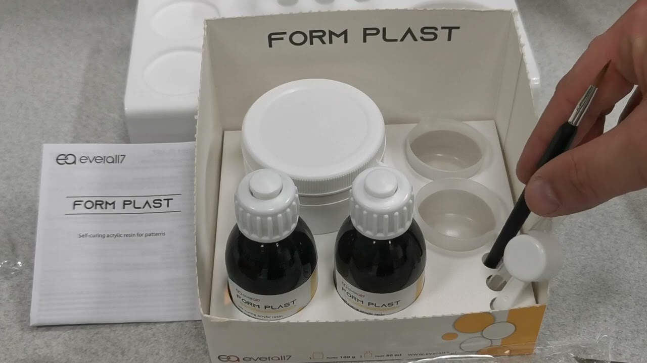 Unboxing tworzywa do modelowania Form Plast z firmy Everall7