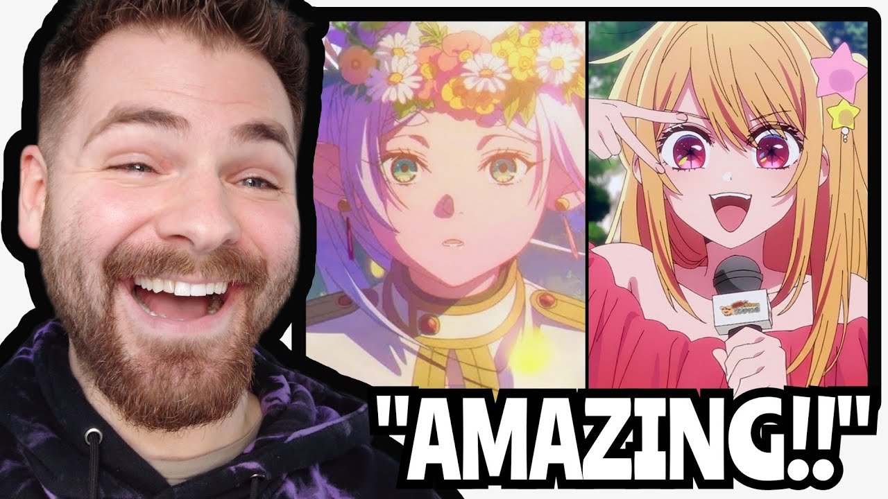 FRIEREN & OSHI NO KO *NEW* ANIME OPENINGS ARE F**KING AWESOME!!!!