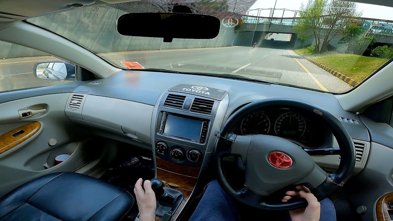 Toyota Corolla XLI/GLI 1.3 Manual 2010 - POV Drive Impressions in Islamabad