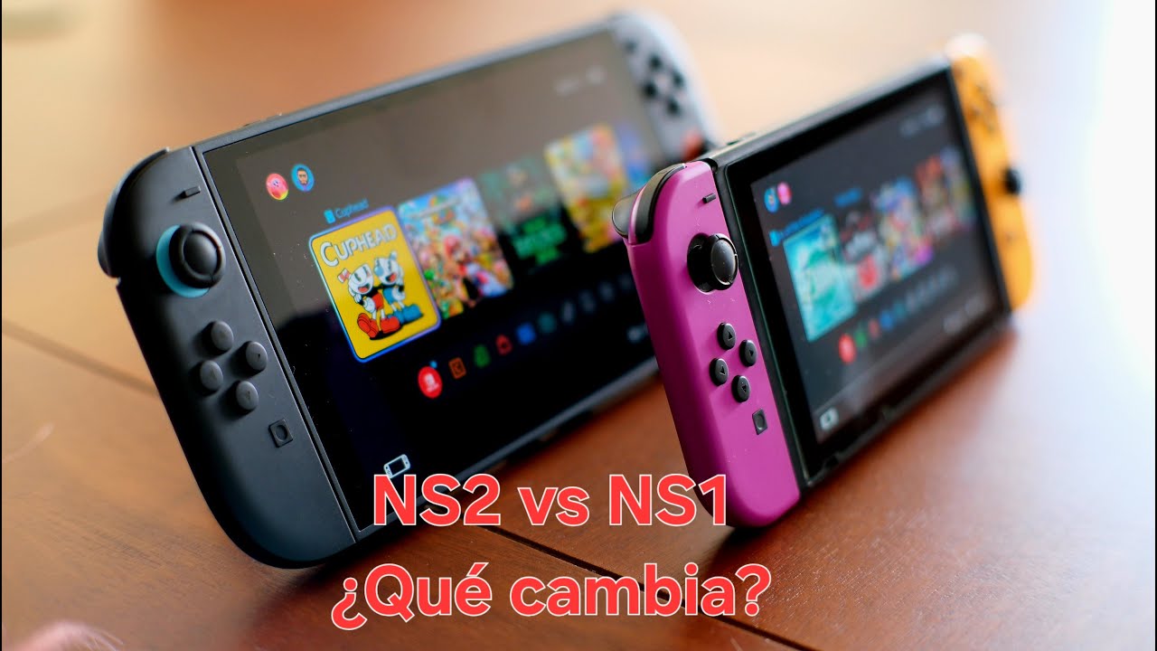 NINTENDO SWITCH 2 VS NINTENDO SWITCH - ¿Qué cambia? - ¿Vale la pena?