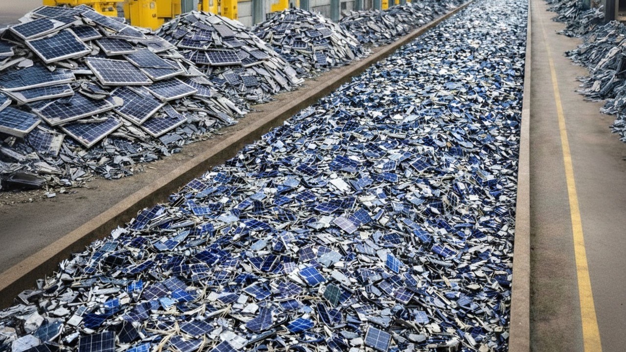 HOW 78 MILLION SOLAR PANELS WILL BE RECYCLED BY 2050 | INSIDE A MEGA FACTORY
