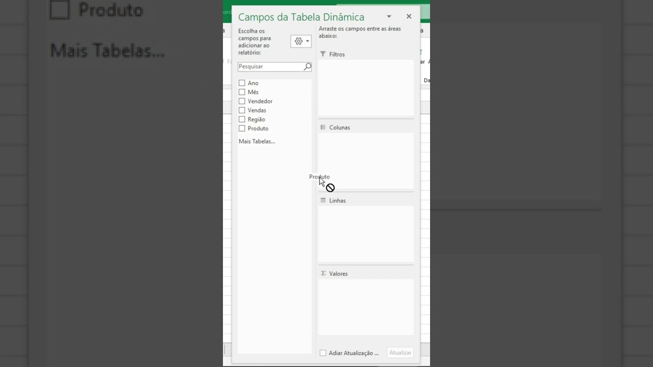 Dashboard no Excel em menos de 3 minutos [Aula 1 de 3]